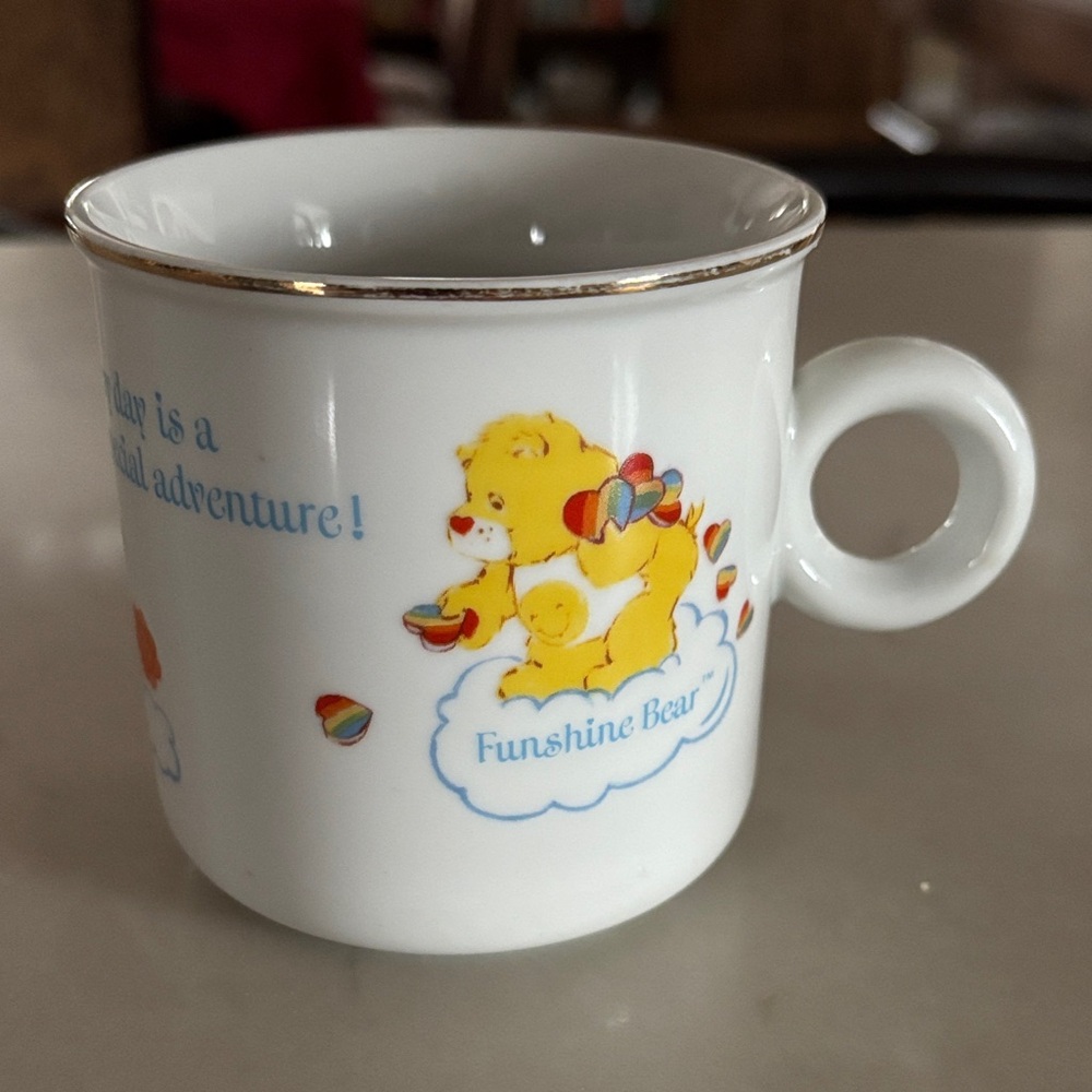 Vintage 1980s Care Bears Fine Porcelain Mug - Picture 2 of 6